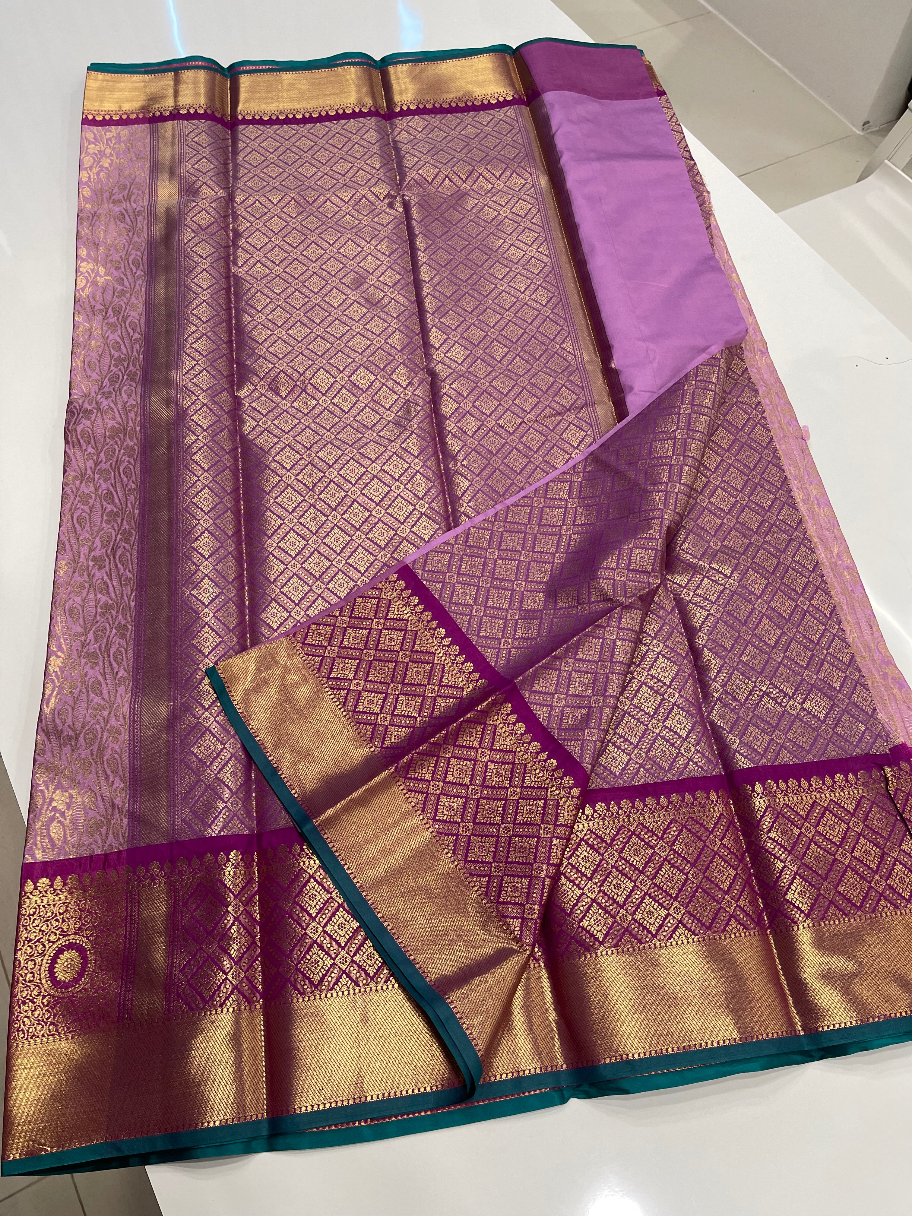 Raw kanchi silk