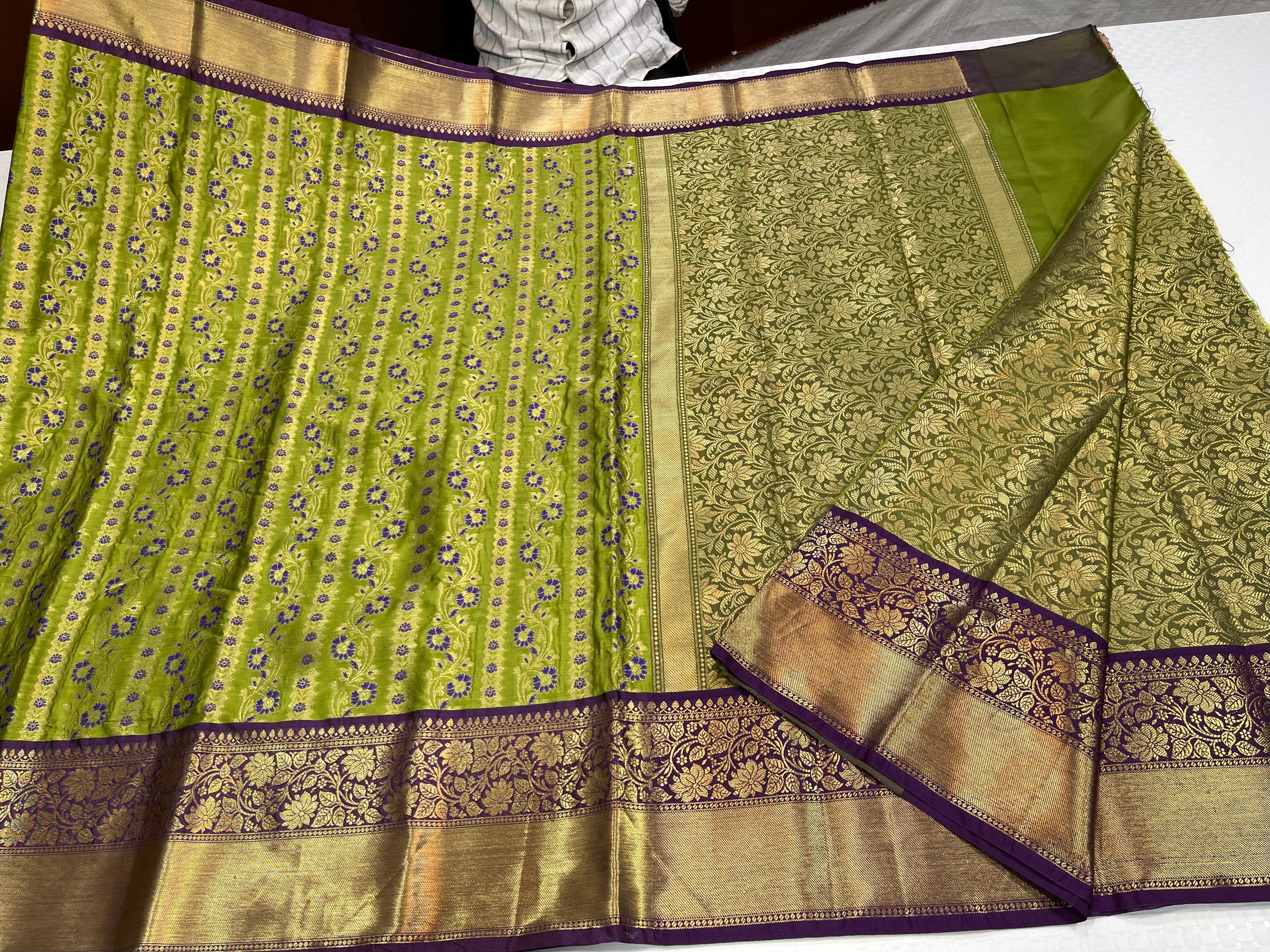 Kanchi silk meena