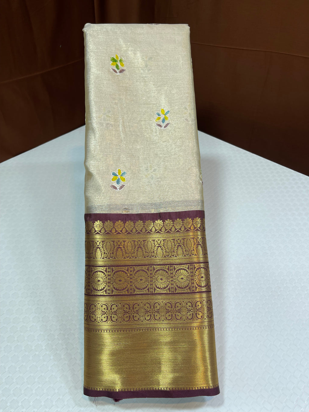 Chikankari hand paint