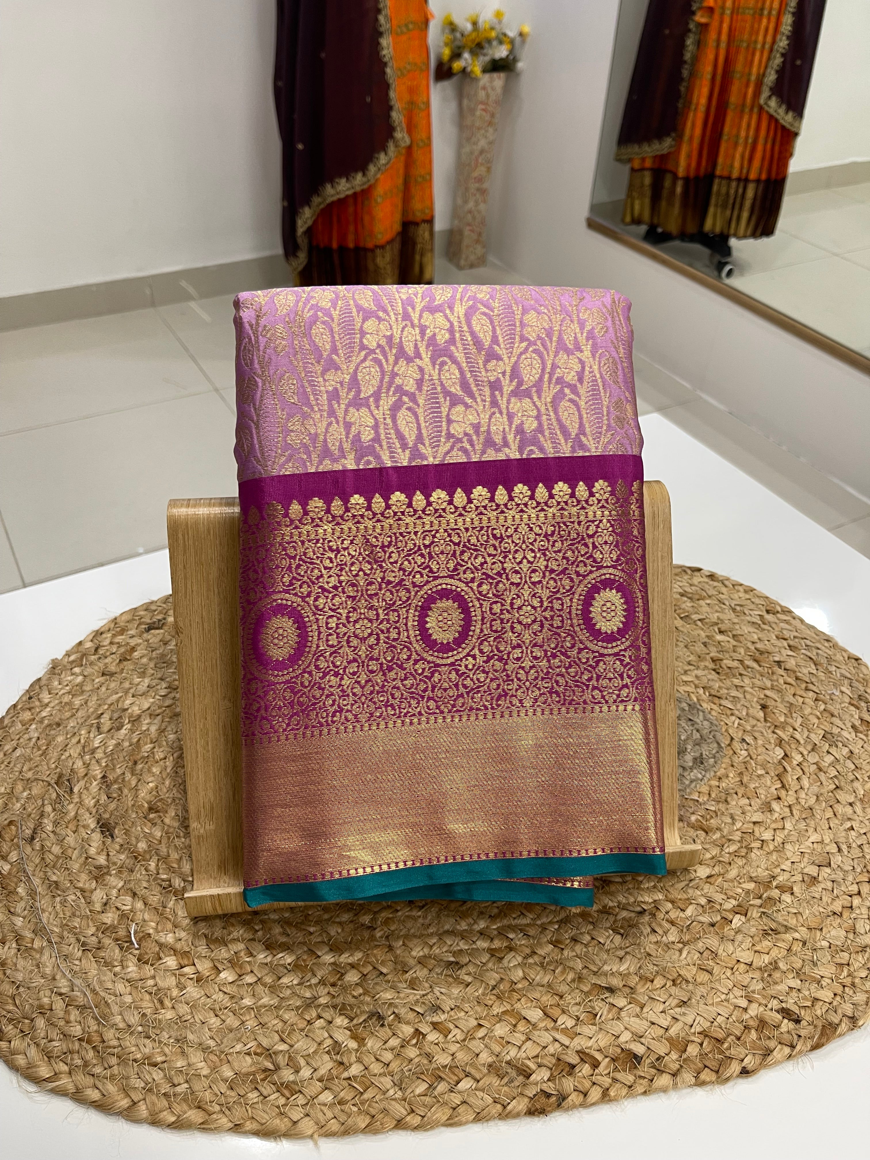 Raw kanchi silk