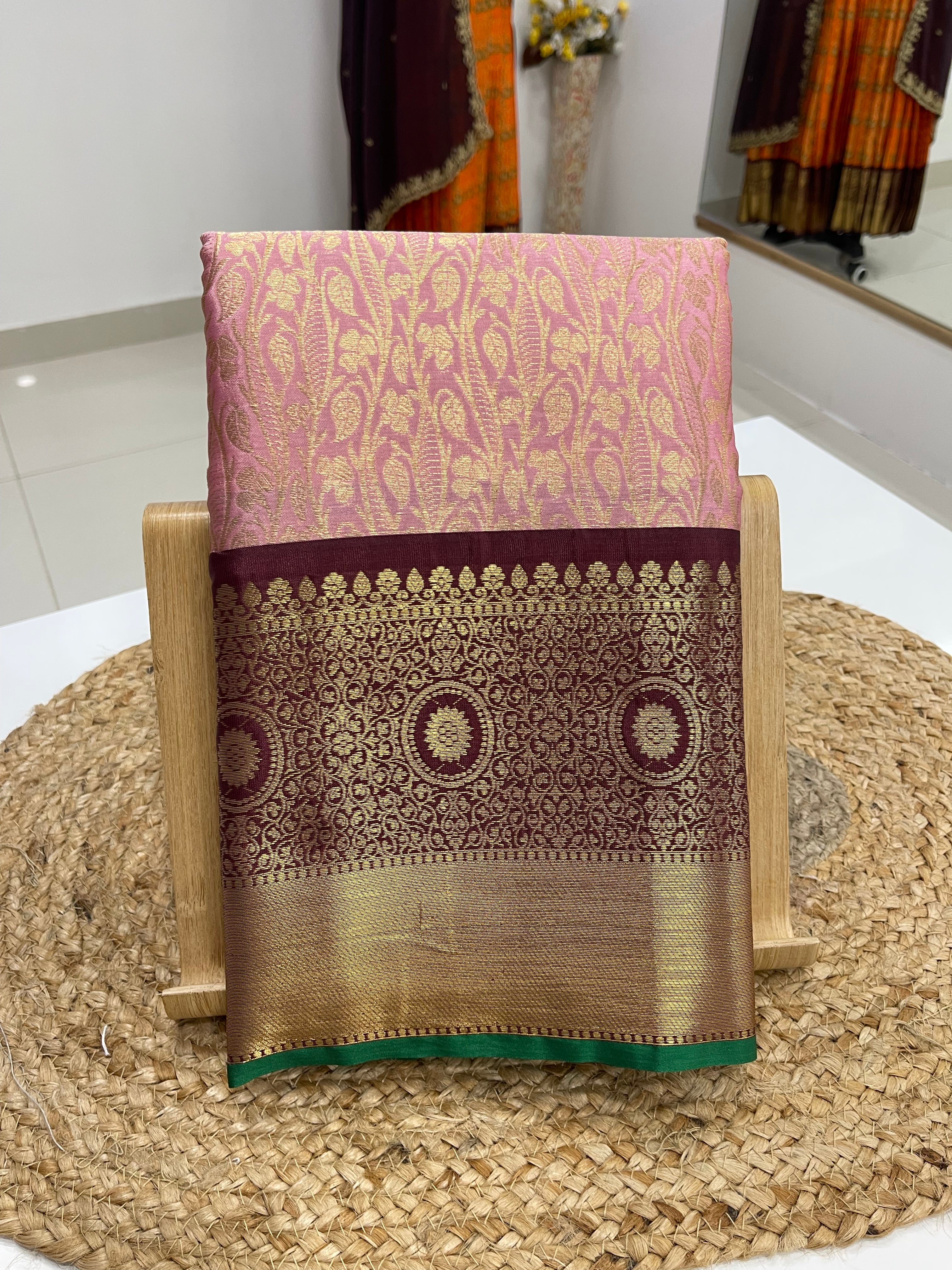 Raw kanchi silk