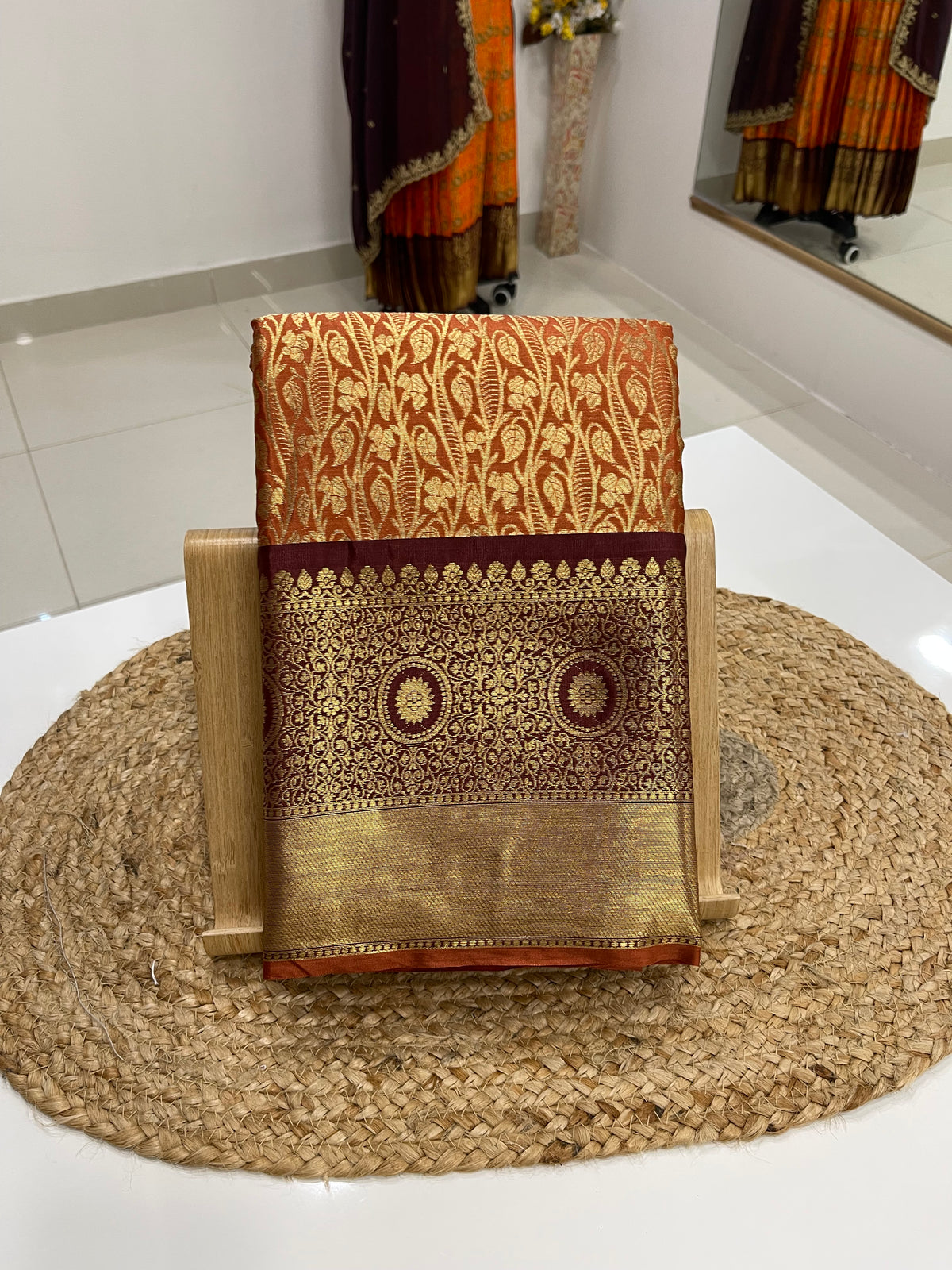 Raw kanchi silk