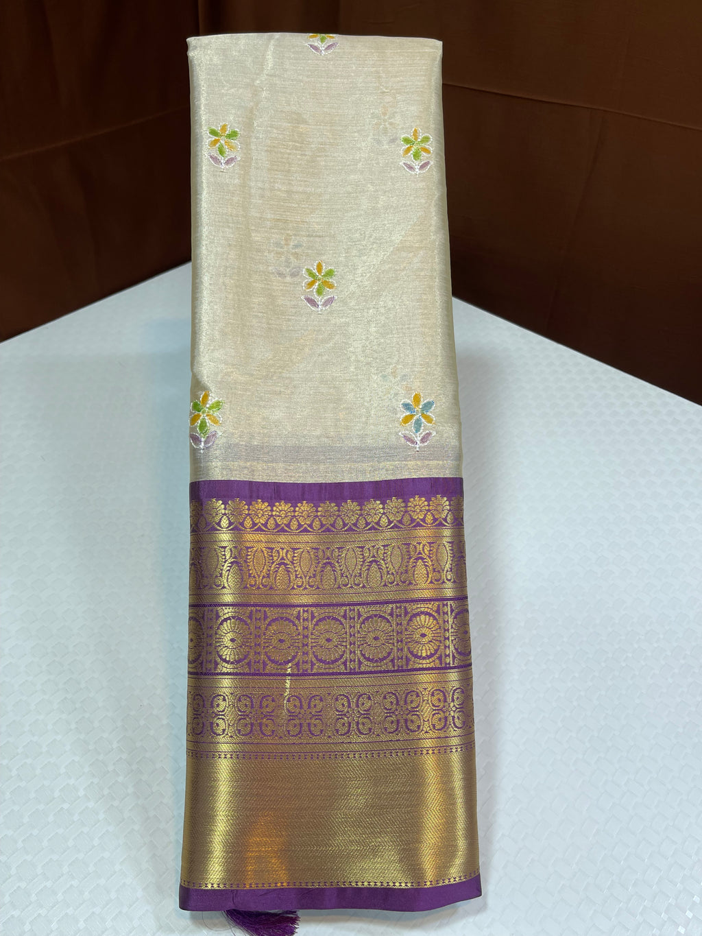 Chikankari hand paint