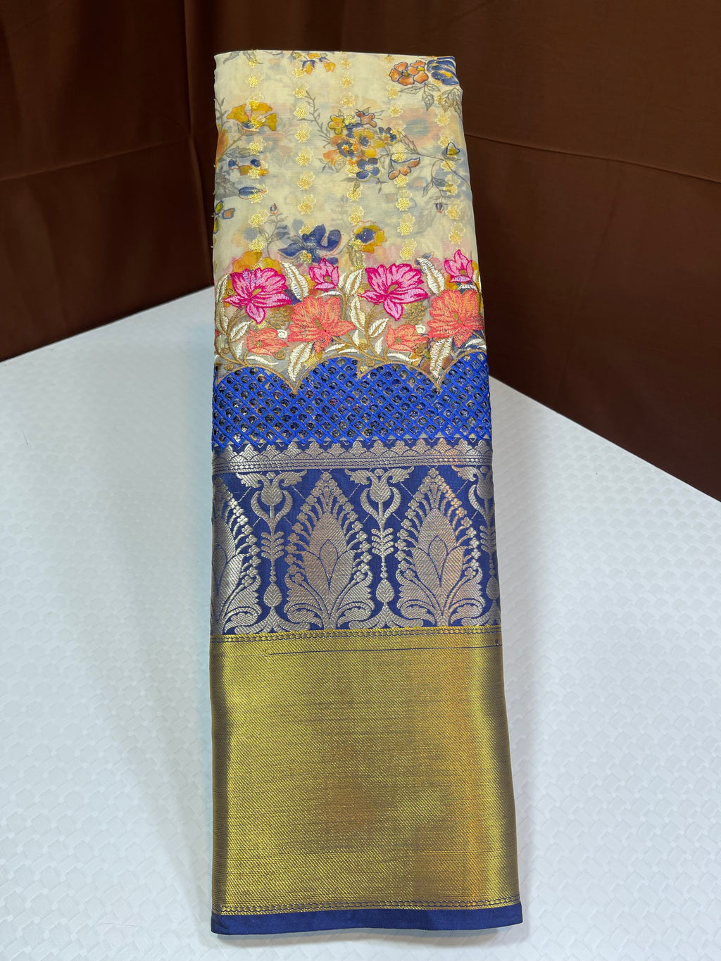 Organza cutwork